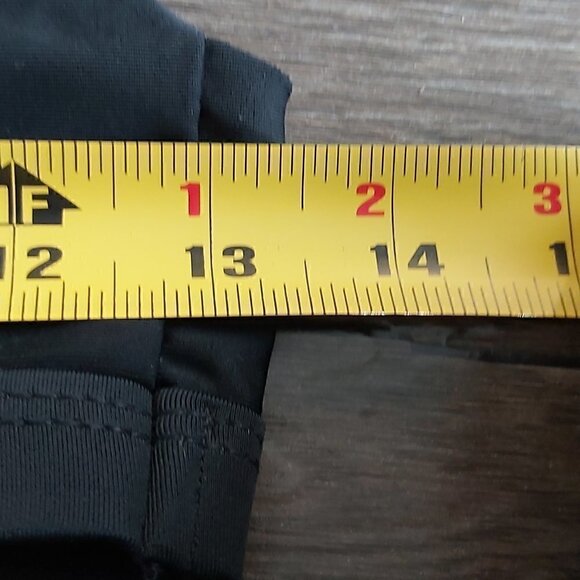 E J Soyo Women's Size Small Black Ring Top Bikini Swim Top Lightly Padded - Picture 3 of 4